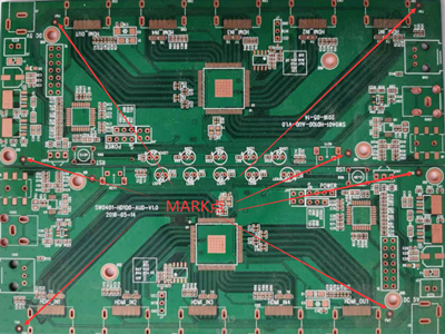 PCB線路板上的MARK點