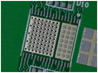 激光鋼網印刷錫膏效果