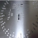 雙工藝鋼網局部效果